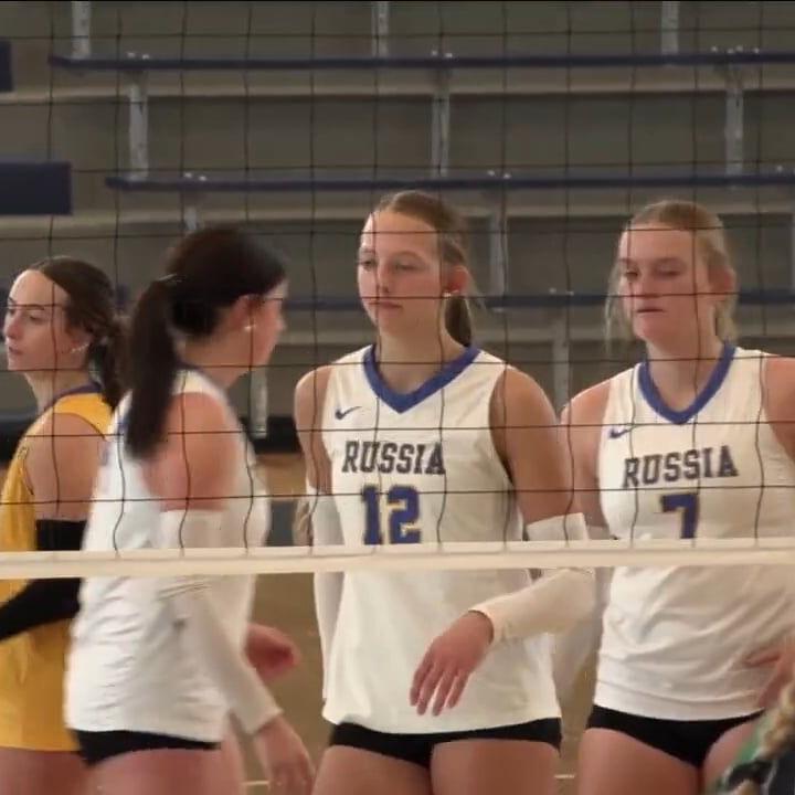 Russia dominates New Miami to secure ninth straight district volleyball title